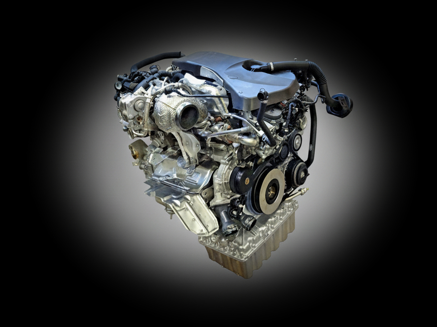 OM 654 sprinter Mercedes testuje silniki