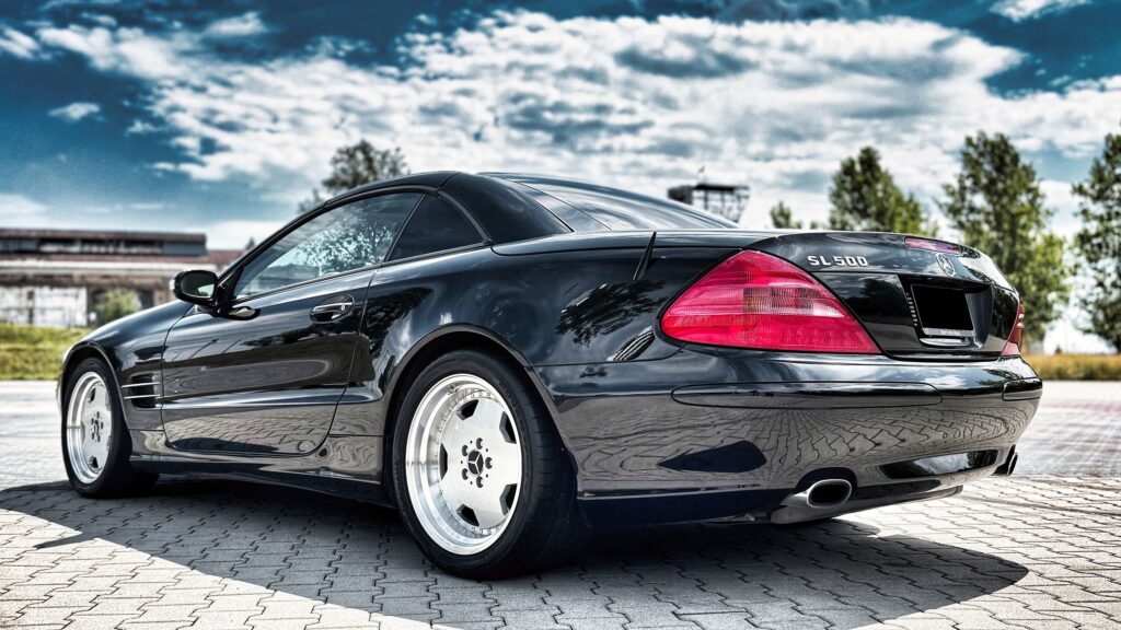 10_1 klasyczny Mercedes SL500