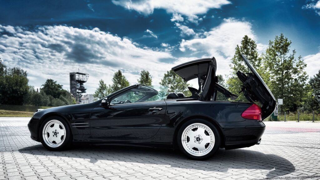 6 Składany dach Mercedes SL500 R230