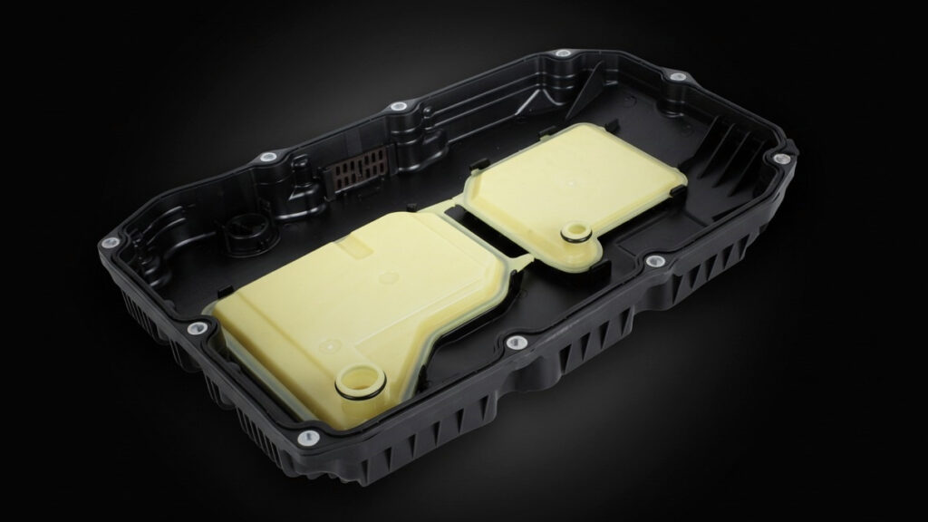 05_22 9G tronic miska olejowa czarna Misa olejowa Mercedes 9G tronic