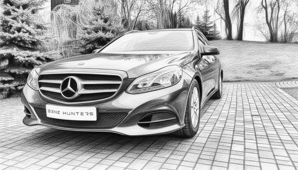 w212 1 rysunek Mercedes W212